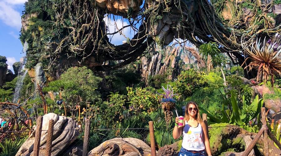 Kayla Alexander posing at Disney Land